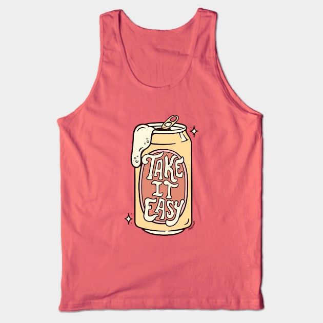 Take It Easy Tank Top by sagepizza